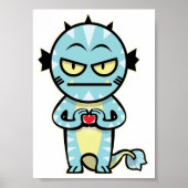 Poster pêcheur (Devant)