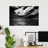 Poster Pêcheur du Montana (Bureau à domicile)