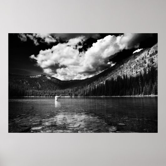 Poster Pêcheur du Montana (Devant)