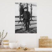 Poster Pêcheur en mer profonde, 1912 (Cuisine)