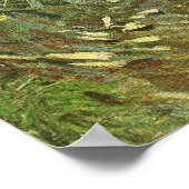 Poster Pêcheur et bateau au Pont de Clichy par van Gogh (Coin)