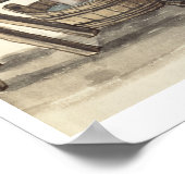 Poster Pêcheur, Vénitien (manuscrit) (Coin)