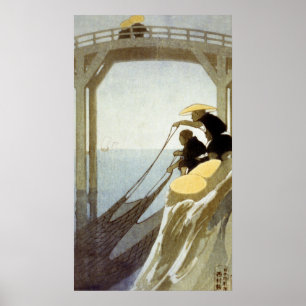 Poster Pêcheurs - Bertha Boynton Lum - 1913