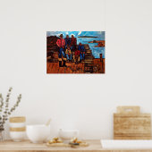 Poster Pêcheurs de homard de Marsden Hartley (Cuisine)