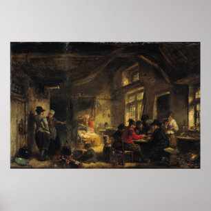 Poster Pêcheurs de l'île de Marken