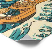 Poster pêcheurs japonais (Coin)