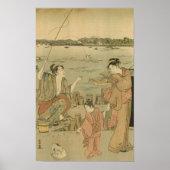 Poster Pêcheurs Japonais (Devant)