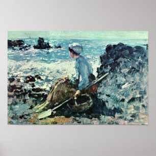 Poster Pêcheuse De Granville Par Grigorescu Nicolae