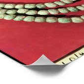 Poster Pectile zapotèque forme de masque représentant (Coin)