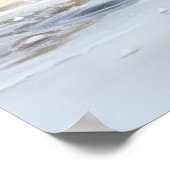 Poster Pectorale Sandpiper Oiseau Art Imprimer l'affiche (Coin)