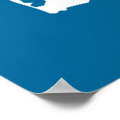 Poster Pédale de retard de guitare électrique (Coin)