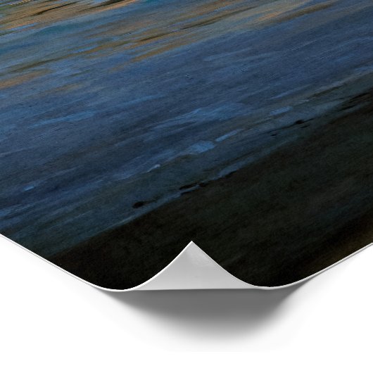 Poster Peder Severin Kroyer - Bateaux de pêche (Coin)