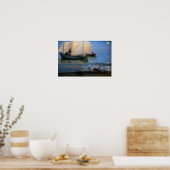 Poster Peder Severin Kroyer - Bateaux de pêche (Cuisine)