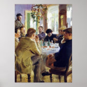 Poster Peder Severin Kroyer - Heure du déjeuner (Devant)