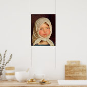 Poster Peder Severin Kroyer - Petite fille de Hornbaek (Cuisine)