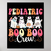 Poster Pediatric Nurse Boo Boo Crew Ghost Nurse Halloween (Devant)