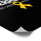 Poster Pediatric Oncology RN Nurse Oncologist Ribbon (Coin)