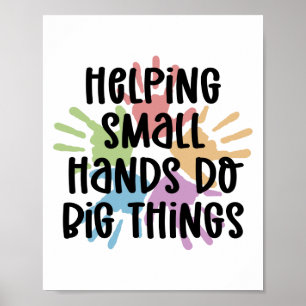 Poster Pediatric OT ergothérapeute OT Dons