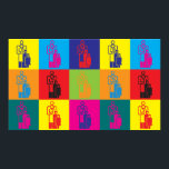 Poster Pediatrics Pop Art<br><div class="desc">Pediatrics Pop Art. Si Pediatrics est votre loisir,  votre profession ou votre obsession,  montrez-le avec de grands t-shirts Pediatrics,  des tasses,  des autocollants,  et plus encore. Ce sont aussi de grands cadeaux pour les autres fans de Pediatrics!</div>