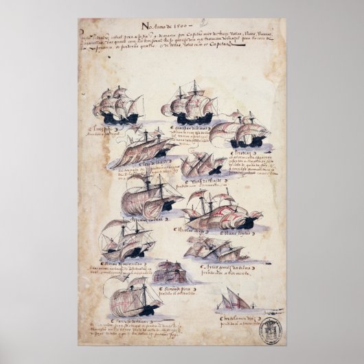 Poster Pedro Alvares Cabral (Devant)