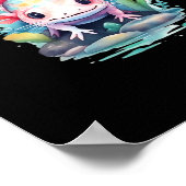 Poster Peekaboo Axolotl (Coin)