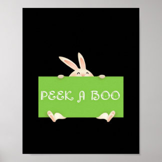 Poster Peekaboo Bunny