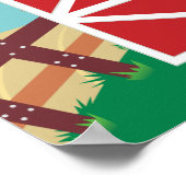 Poster Peekaboo Grange Jour Paysage Groupe 1 (Coin)