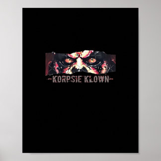 Poster Peekaboo Graphisme Vibes d'automne