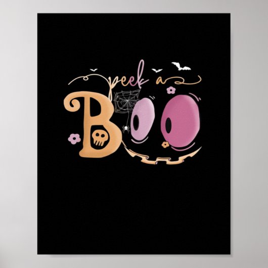 Poster Peekaboo Halloween Sloth Essential (Devant)