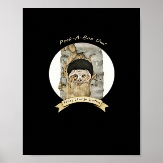 Poster Peekaboo Mème Design Pour Halloween (Devant)