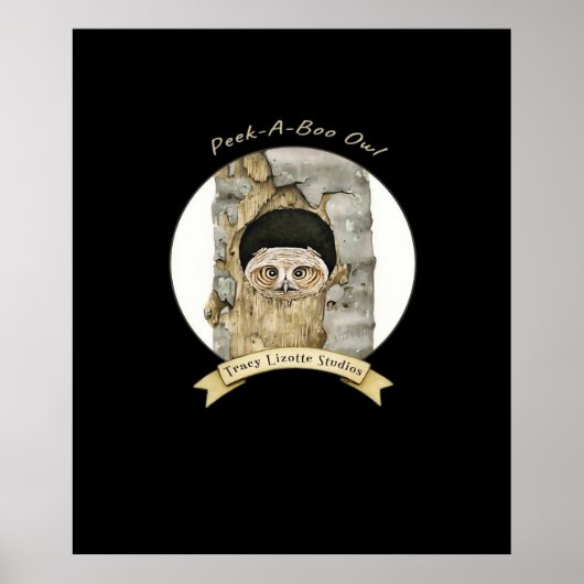 Poster Peekaboo Mème Design Pour Halloween (Devant)