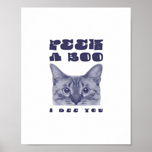 Poster Peekaboo - Sloth Halloween Surprise (Devant)