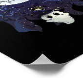 Poster Peekaboo Vibes d'automne (Coin)