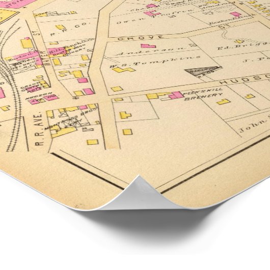 Poster Peekskill, New York (Coin)