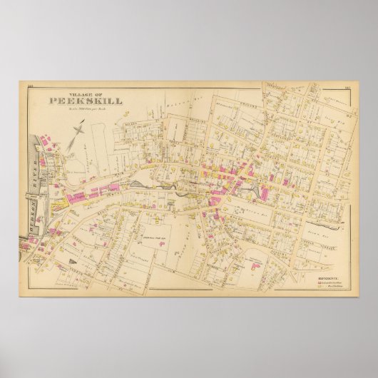 Poster Peekskill, New York (Devant)