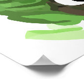 Poster Peeping Monkey (Coin)