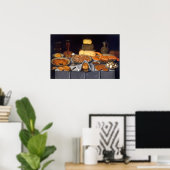 Poster Peeters - Crabe, Crevettes Et Homard (Bureau à domicile)