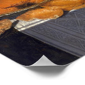 Poster Peeters - Crabe, Crevettes Et Homard (Coin)