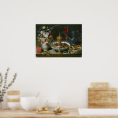 Poster Peeters - Noix, Bonbons Et Fleurs (Cuisine)