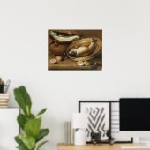 Poster Peeters - Poissons et citrons (Bureau à domicile)