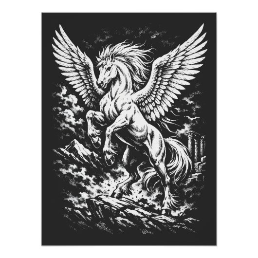 Poster Pégase — Héraut ailé de la tempête (Devant)