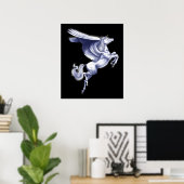 Poster Pégase mythique (Bureau à domicile)