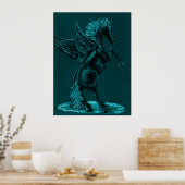 Poster pegasus aqua (Cuisine)