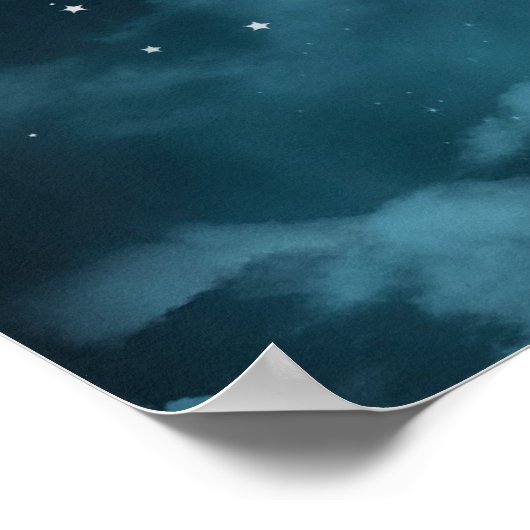 Poster pegasus clair de lune (Coin)