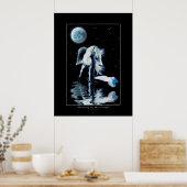 Poster PEGASUS et collection BLANCHE de RAVEN (Cuisine)