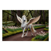 Poster Pegasus Filly sur Forest Walk (Devant)