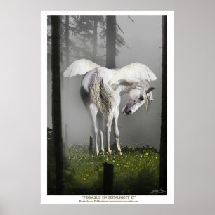 Poster "PEGASUS IN SUNLIGHT"