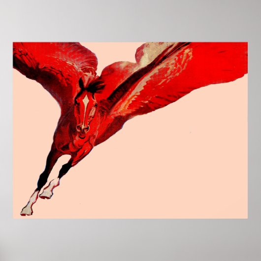 Poster Pegasus le cheval volant (Devant)