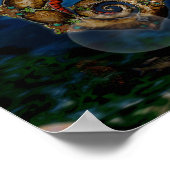 Poster Pegasus Unicorn Seahorse (Coin)