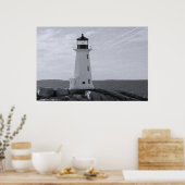 Poster Peggy's Cove Lighthouse en beaux-arts (Cuisine)